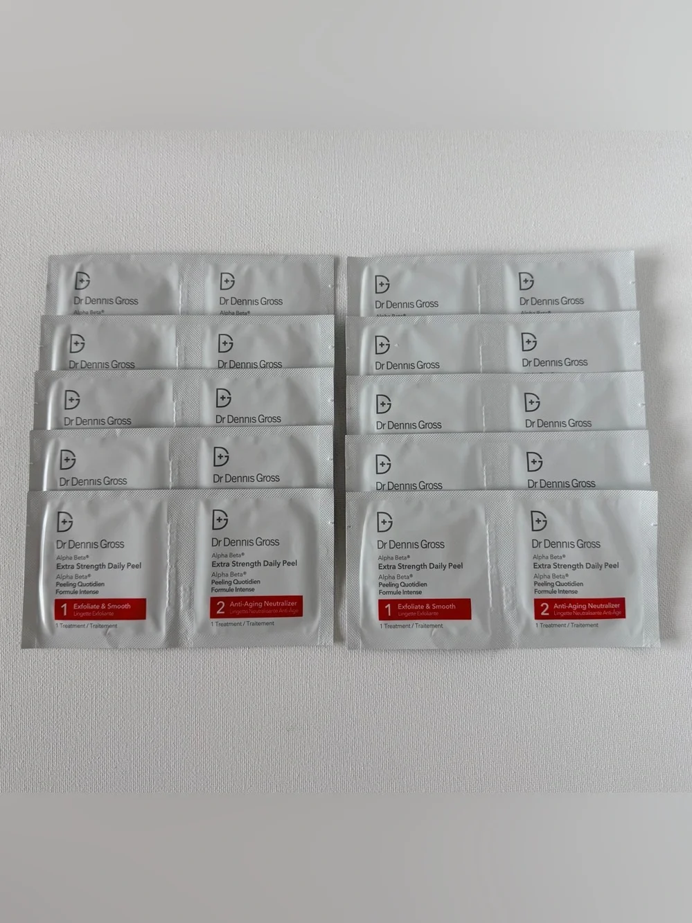 X10 Dr. Dennis Gross Alpha Beta Extra Strength Daily Peel Pads - Exp: 01/2028